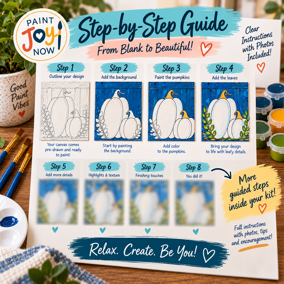 Autumn in Blue Pumpkin*