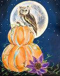 Hootiful Harvest Pumpkin