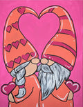 Gnome Love Canvas Painting