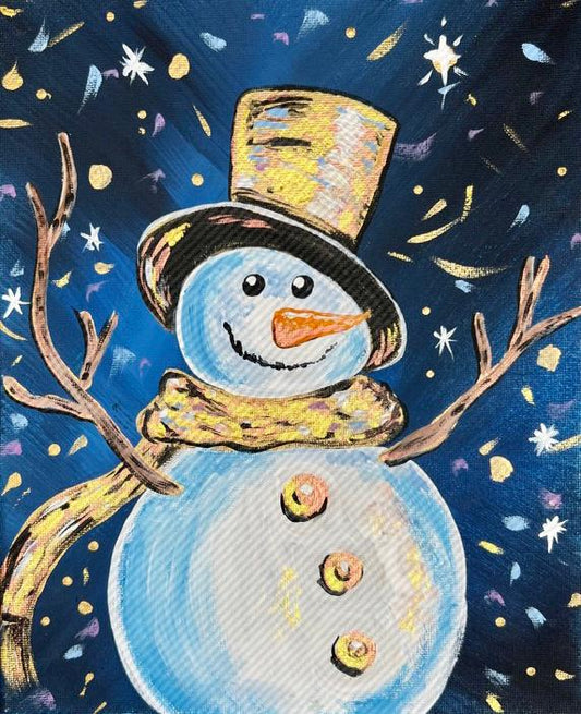 Celebrating Snowman